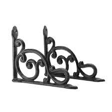 4.7 out of 5 stars. Heavy Duty Decorative Iron Multi Style Patio Garden Shelf Bracket On Sale Overstock 29035213