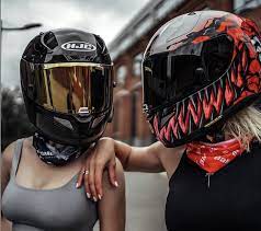 Hjc Carnage Motorcycle Helmets Helmet Motorcycle Girl