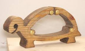 Turtle Coin Bank Wood Craft Patterns Wood Crafts Wood Toys Diy