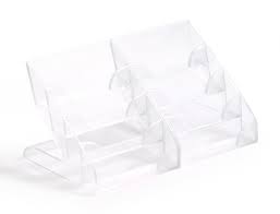 Nine pockets give the user plenty of slots to store and dispense product or company information. Business Card Display Holder Durable