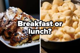 You've done all the legwork and purchased the beer and wine. Quizzes About Breakfast Lunch And Dinner