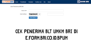 Cleansing kartu debit bri adalah kegiatan penonaktifan kartu debit bri yang dilakukan baik dalam hal ini sesuai dengan ketentuan dari bank indonesia terkait kewajiban penggunaan teknologi standar. Cara Mudah Cek Penerima Bantuan Umkm Di Https E Form Bri Co Id Bpum Terbaru Bakamitai Cek Pesan Sms Website