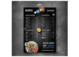 Background keren menggunakan cetak digital. Download Template Dan Desain Katalog Menu Makanan Psd Yang Keren Kanalmu