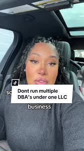 Stop doing this. The goal is to protect your businesses at all cost & when  we run multiple DBA’s under one business..we arent protecting the business  #entrepreneur #businessowner #businesstok ...