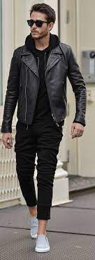 Guys Here S How To Wear A Leather Jacket Society19 Leather Jacket Outfits Leather Jacket Men Hipster Mens Fashion