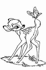 Geyik Ceylan Boyama Sayfasi Hayvan Boyama Sayfalari Boyama Sayfalari Bambi Disney