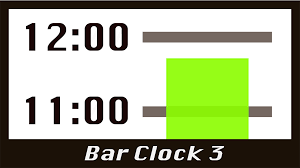Buy Bar Clock 3 Bar Chart Style Calendar Clock Tool Microsoft Store