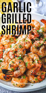 What are some great marinade recipes for shrimp? Garlic Grilled Shrimp Spend With Pennies