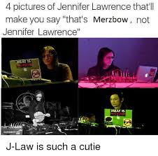 (try refreshing the page chart is incomplete). 4 Pictures Of Jennifer Lawrence That Ll Make You Say That S Merzbow Not Jennifer Lawrence Meat Is Murde Eat Is Murder Allen Heath Zed J Law Is Such A Cutie Jennifer Lawrence Meme On