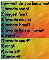 Pin By Tommy Seipp On Quotes Who Knows Me Best Things To Do At A Sleepover Best Friend Quiz