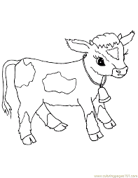 Simply do online coloring for baby cows coloring pages directly from your gadget, support for ipad, android tab or using our web feature. Baby Cow Coloring Page For Kids Free Cow Printable Coloring Pages Online For Kids Coloringpages101 Com Coloring Pages For Kids
