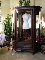 Bridal Armoire Wedding Gown Display Case Wedding Dress Shadow Box Wedding Dress Display Wedding Dress Frame