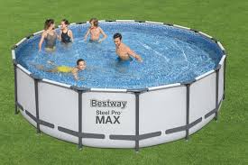 Bestway Steel Pro Max Round Tubular Pool 4 88x 1 22m C Piscine