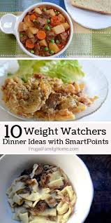 Get 8,000+ recipes for healthy living to help you lose weight and build healthy habits. 10 Easy Weight Watchers Recipes For Dinner Frugal Family Home