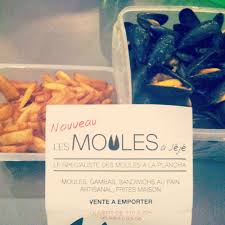 Moules Frites A Emporter Kinda Break Moules Frites Moules Frites