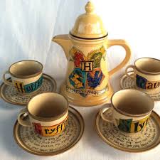 #slytherin #slytherin quotes #gryffindor #gryffindor quotes #house quotes #hogwarts houses #harry potter #lions #serpents #quotes #house pride. Harry Potter Hogwarts Crest Tea Set From Opheliasgypsycaravan