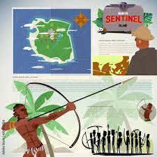Map North Sentinel Island North Sentinel Island, Missing Island. Sentinelese People. Map Infographic-  Vector Illustration Stock Vector | Adobe Stock