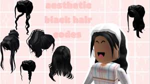 Hair codes for roblox 2020 december coupon. Aesthetic Black Hair Codes Girls Black Hair Roblox Black Ponytail Hairstyles Black Aesthetic
