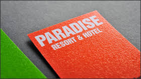 The popular printing method is commonly referred to as thermography which, together with the application of heat and a special powder during the printing process, influences the ink to rise upward from the cardstock to bring you a professional and polished business card. Raised Letter Business Cards Raised Ink Business Cards Full Color Raised Business Cards Accept Print