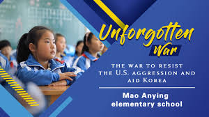 Merry christmas to you all! The Unforgotten War School Honors Chinese Martyrs To Inspire Teens Cgtn