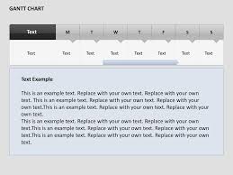 Gantt Chart Text Text Example Ppt Download
