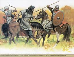 Historical Warrior Illustration Series Part X Historical Warriors Warriors Illustration Battle Of Tours