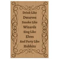 Hobbit elevenses bangers & mash oh how i love the hobbit food schedule. Hobbit Lord Of The Rings Sign Tolkien Lotr Seven Daily Meals Second Breakfast Ebay