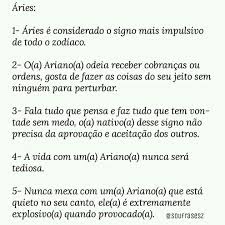 Frase Um Dia O Cancer Sera Apenas Um Signo Pin De Sawako Kuronuma Em Aries Signo Aries Personalidade Signos Do Zodiaco Signo Aries