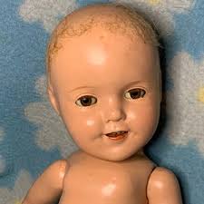 Fashion Baby Doll Dress Bisque Ideal Horsman Effanbee American Character