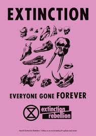 Using simple but bold messaging, extinction rebellion's distinctive graphic identity conveys the movement's three the symbol is the product of an anonymous artist who goes by the name esp. Extinction Rebellion Uses Bold Graphics In Protest Against Climate Change