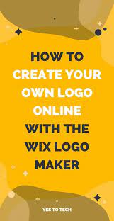 Wix Logo Maker How To Create Your Own Logo Online With Wix Logo Maker Logo Maker Free Logo Design Free Logo Design Inspiration Graphics