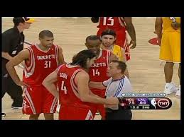 Houston continues to do everything within its power to acquire dwight howard. Houston Rockets Vs Lakers Fisher Flagrant Foul On Luis Scola Kobe Elbow To Artest Youtube