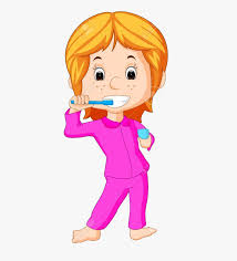 Brush up is a great way for your kids to learn great toothbrush skills and to develop solid habits. Brush Teeth Happy Cute Girl Brushing Royalty Free Cliparts Clip Art Of Girl Brushing Teeth Hd Png Download Kindpng