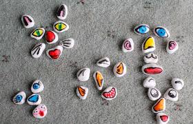 4 Juegos de mesa hechos con piedras para niños | Manualidades ...