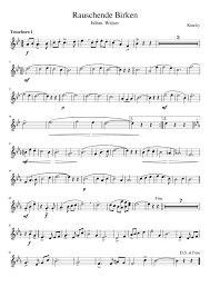 Cargue su archivo a nuestro convertidor de pdf a word en línea gratuito. Rauschende Birken Tenorhorn 1 Sheet Music For Piano Solo Download And Print In Pdf Or Midi Free Sheet Music Musescore Com