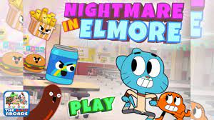 The Amazing World of Gumball: Nightmare In Elmore - Worlds 1 & 2 (Cartoon  Network Games) - YouTube
