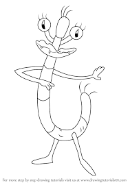 Maybe you would like to learn more about one of these? Learn How To Draw Oblina From Aaahh Real Monsters Aaahh Real Monsters Step By Step Drawing Tutorials