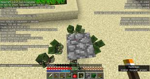 I Just Found A Baby Zombie Villagers Village Seed And Coordinates On Screenshot R Minecraft