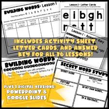 This word maker lists solutions by length; Building Making Words For Big Kids Distance Learning Compatible