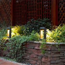 Cd56 Low Voltage Led Rectangular Adjustable Bollard Light Landscape Pa Kings Outdoor Lighting