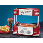 Nostalgia Electrics Retro Series Pop-Up Hot Dog Toaster Red HDT