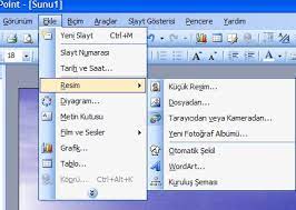 slayta resim eklemek