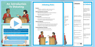 An Introduction To Debating Resource Pack Teacher Made