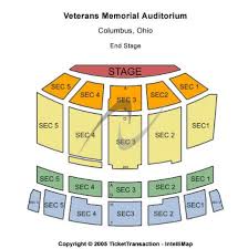 Veterans Memorial Auditorium Tickets And Veterans Memorial
