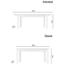 Most rectangular tables seat between four and 10 guests. White Extendable Dining Table With High Gloss Finish 6 Seater Vivienne Furniture123