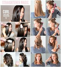 Secure the rollers against your head using large clips. Step By Step Guide To Curling With Curling Iron Straightening Iron Or Without Heat Includin Lockenstab Frisuren Locken Mit Lockenstab Locken Mit Glatteisen