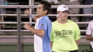 Su superficie favorita son las pistas duras y su golpe preferido la derecha. Mackenzie Mcdonald S Funny Celebration Fail Delray Beach 2019 Youtube