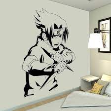Bisa diaplikasikan untuk ruang tamu, untuk diding kamar tidur anak, dinding kamar tidur remaja, dinding. Stiker Dinding Motif Anime Naruto Sasuke Untuk Kamar Tidur Shopee Indonesia