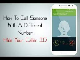 Call Someone With A Different Number Hide Your Caller Id Unlimited Credit Youtube
