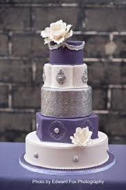 The rule of the thumb is to go with to a simple color combination, like purple and. Flower Adorned Wedding Cakes For A Spring Soiree Modwedding